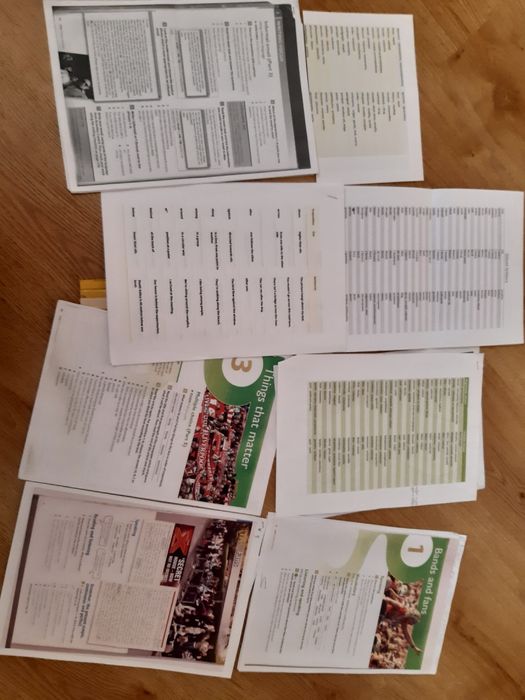 Angielski materiały dydaktyczne