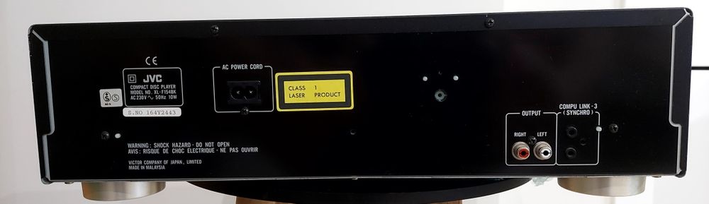 Zestaw stereo RX-230RBK +CD JVC XL-F154