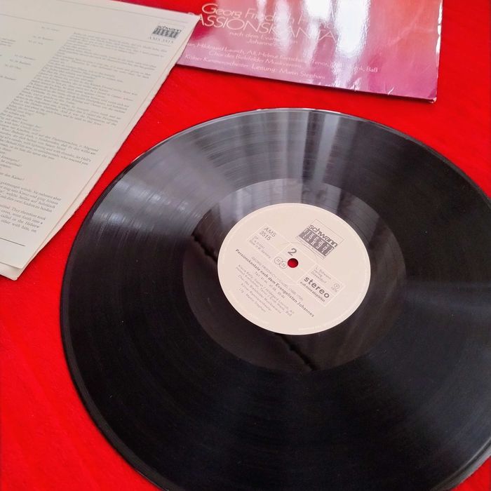 LP Händel - Passionskantate