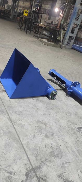 Транспортер зерна, шнековый погрузчик, конвейєр, шнек 380\220В. 108 мм