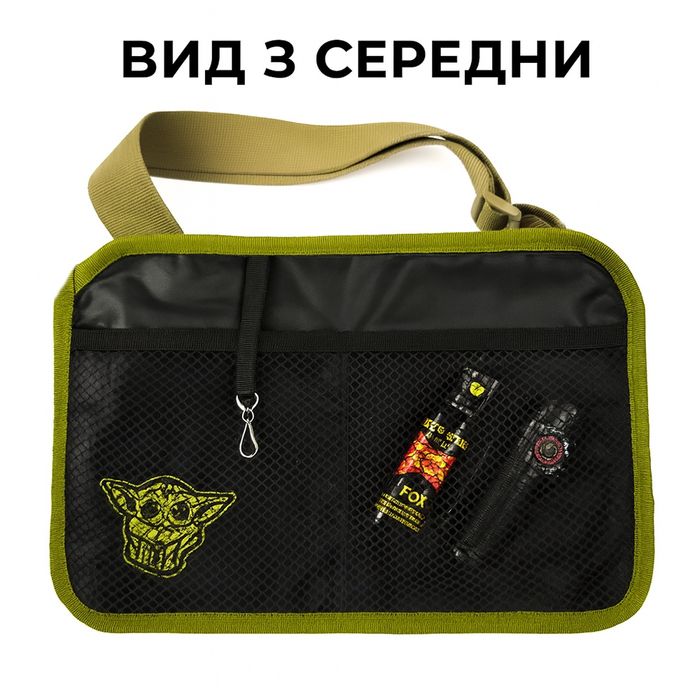 Тактична сумка через плече молодіжна для патчів шевронів Cordura 1000D