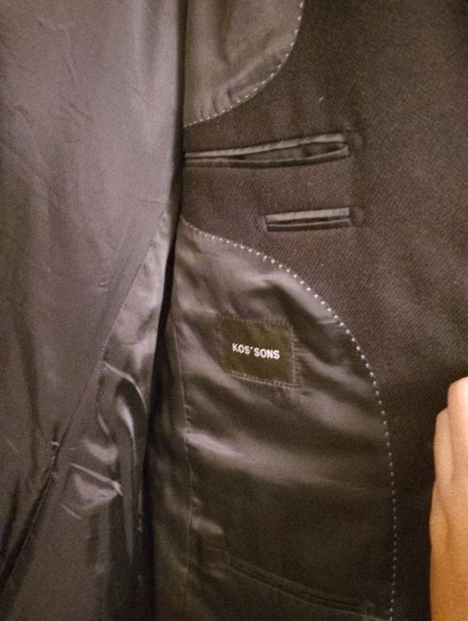 Casaco social preto 2