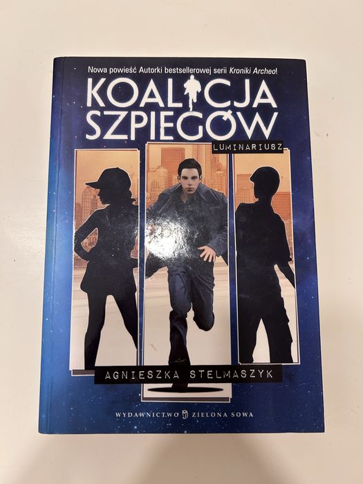 Koalicja Szpiegów Luminariusz Książka - Agnieszka Stelmaszyk