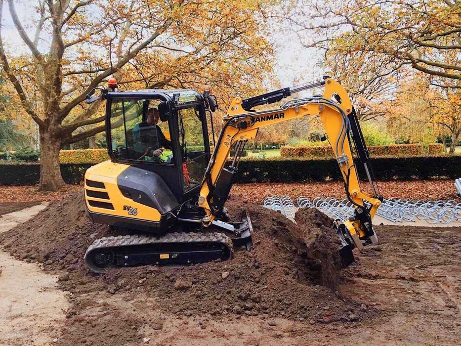 Usługi minikoparka koparka 3tony