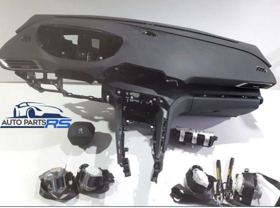 Kit de airbags, tablier e cintos de segurança para Peugeot 3008