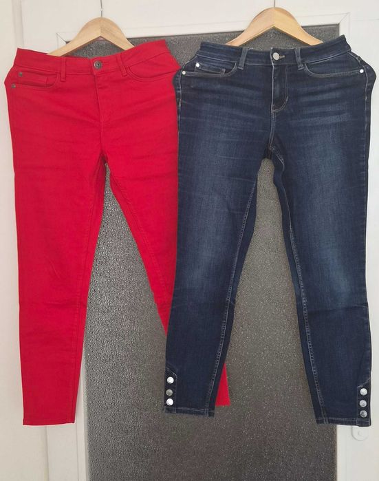 Spodnie damskie - 8 szt., rozm. 34-36 (XS-S), Nowe i db