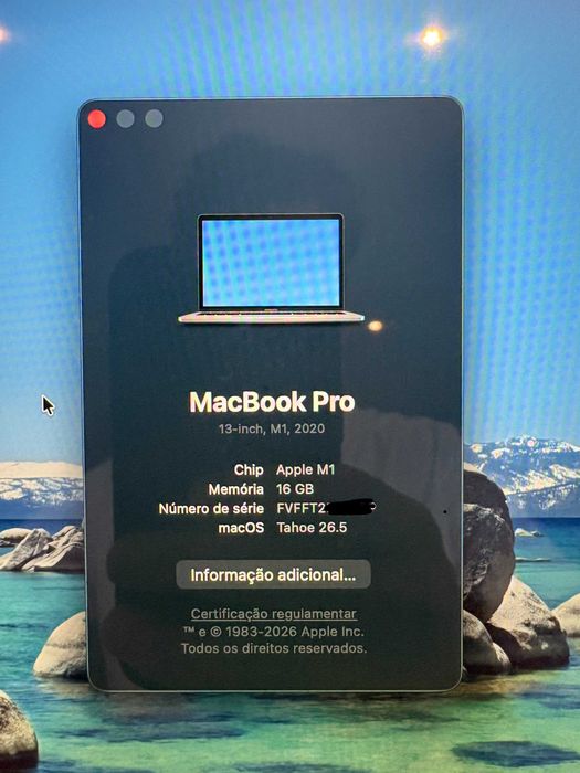 MacBook Pro 13" M1 | 16GB RAM | 512GB SSD | Excelente Estado