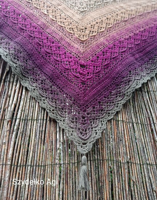 Chusta szydełkowa