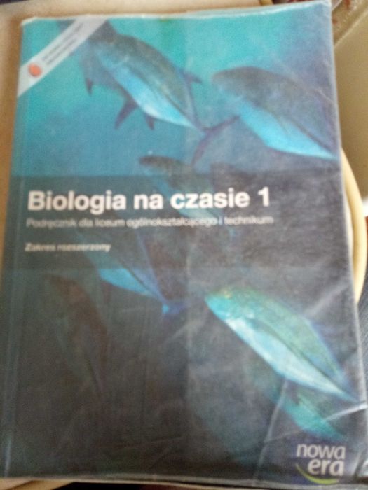 Biologia na czasie cz1-liceum i technikum- Zakres rozszerzony-Nowa Era