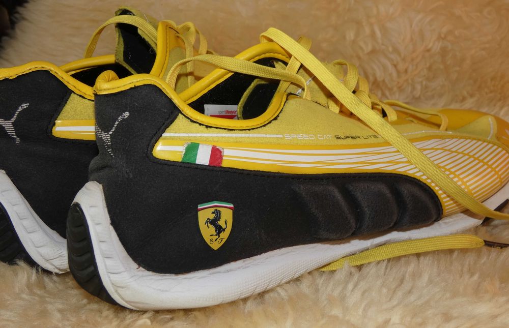 Кроссовки Puma Ferrari Speed Cat Super LT Low лимитированная серия