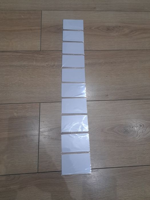 YARONGTECH (100 sztuk) RFID 125 KHZ EM4100 puste białe zapisywalne kar