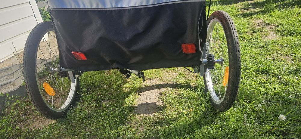 Przyczepka dostawka do roweru  guto dla dzieci