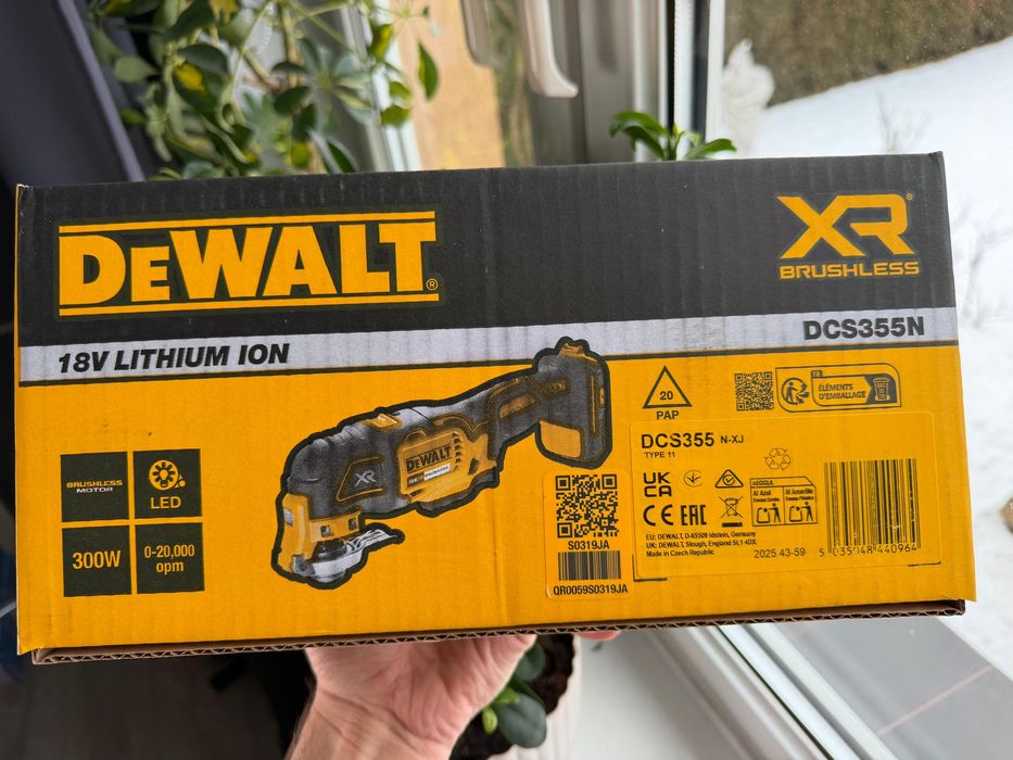 DEWALT narzędzie wielofunkcyjne MULITOOL akcesoria DCS355N