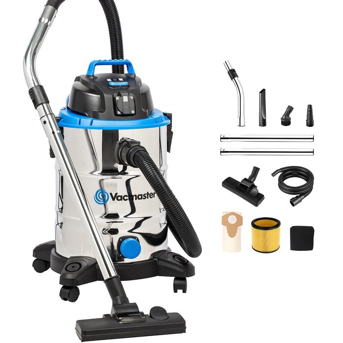 Odkurzacz Vacmaster VQ1530SFDC, 1500 W, 30 l, na mokro i sucho