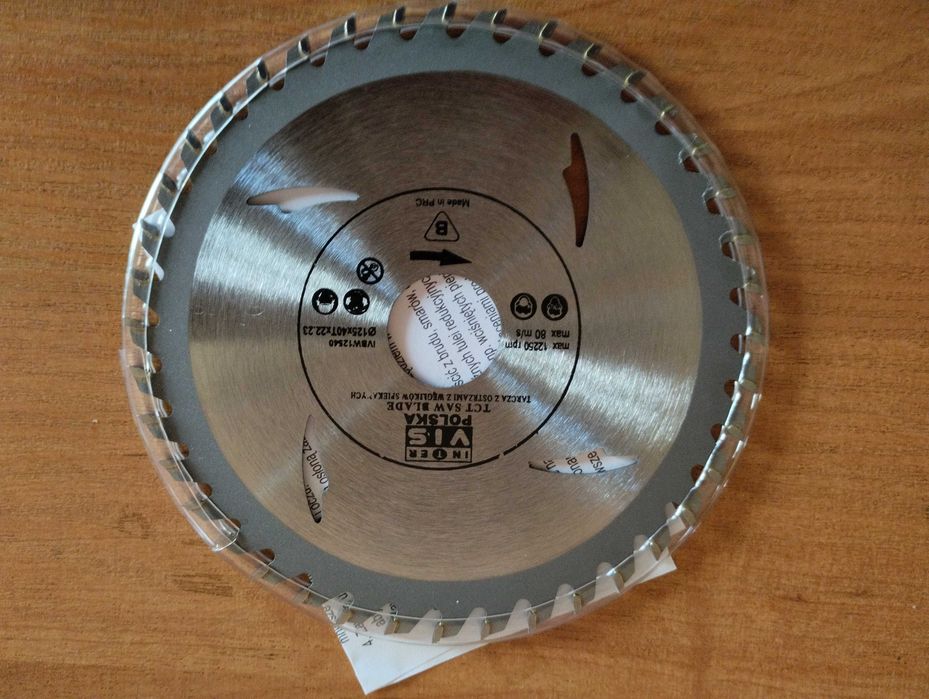 tarcza do drewna ze spiekiem