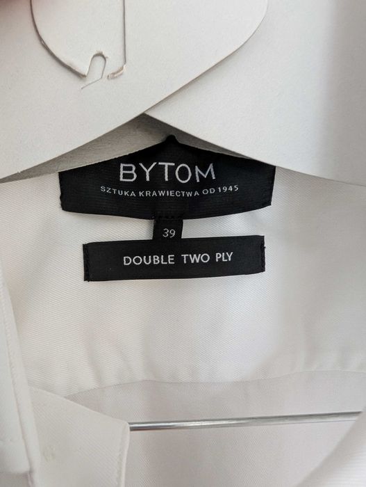 Koszula ślubna BYTOM, założona raz, rozmiar 39 slim
