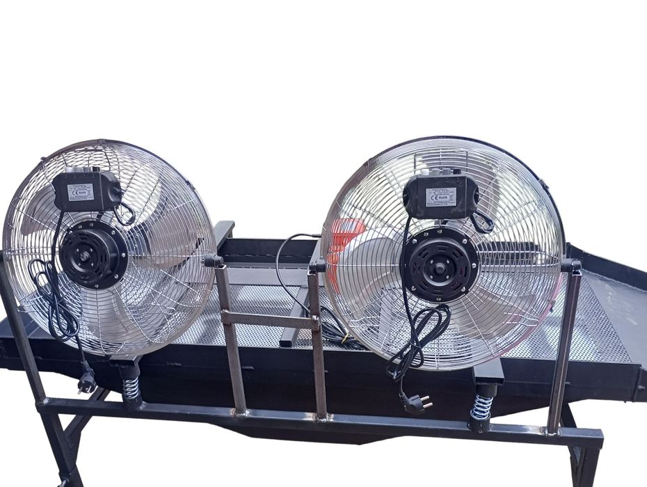 Przesiewacz do pelletu z wentylatorem