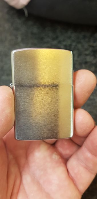 Zippo aço escovado