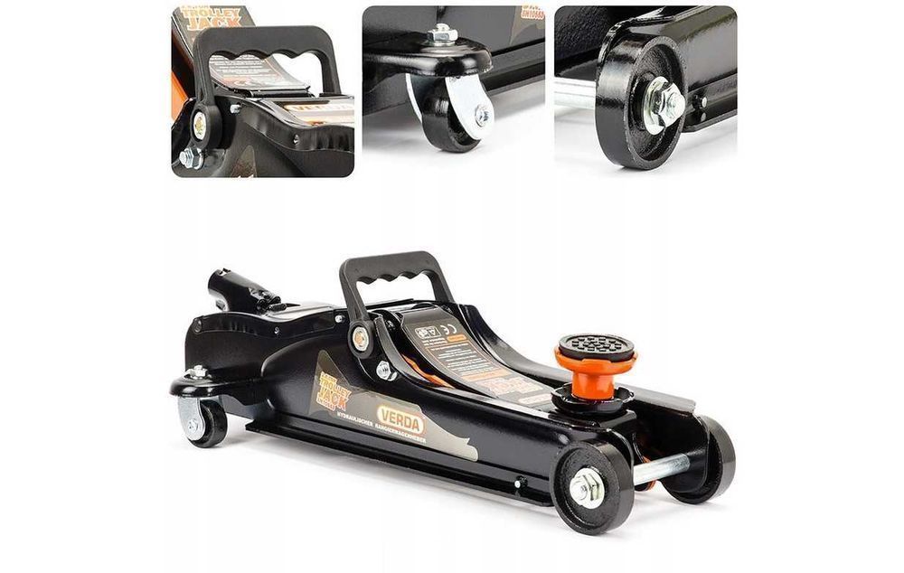 MOCNY nowy PODNOŚNIK HYDRAULICZNY niskoprofilowy 2,5T ŻABA Wysyłka 0zł