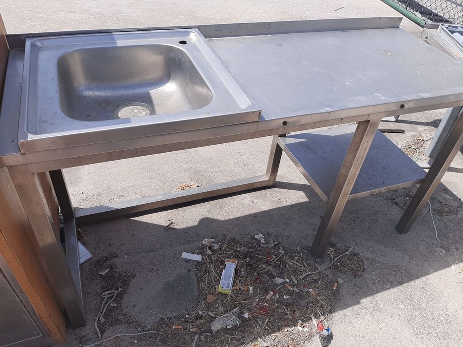 Bancada de inox