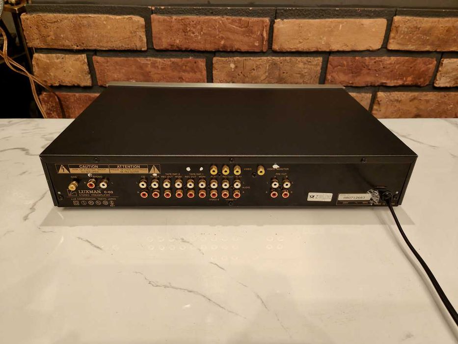 LUXMAN C03 ! Audiofilski przedwzmacniacz STEREO ! OKAZJA