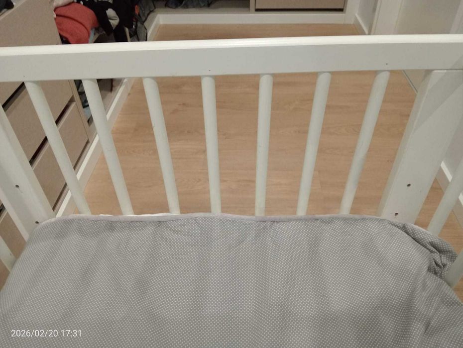 Berço bebé  IKEA branco