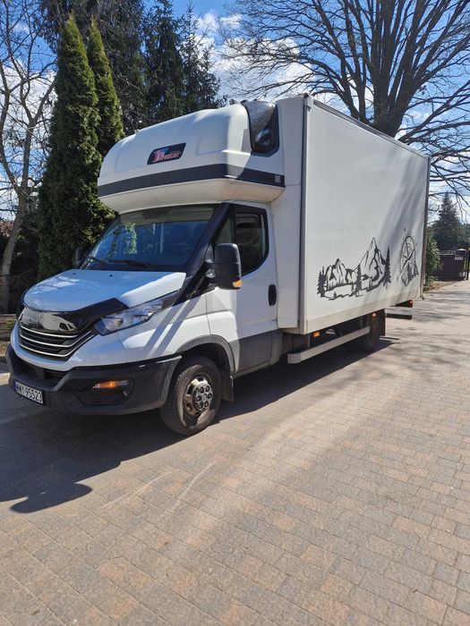 Iveco 50-150 kontener + winda