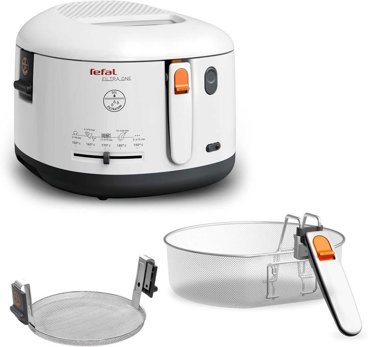 Tefal Filtra One Frytkownica, Biały/Szary, 1,2 kg