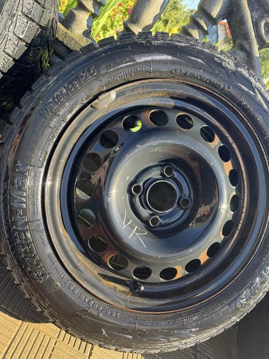 185/60/15 Продам зимові колеса шини диски