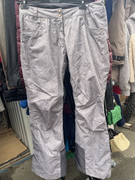 Штани лижні, жіночі, нові, сірого кольору, розм. 48-50