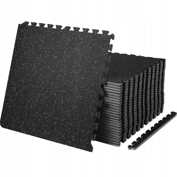 Maty podłogowe z pianki eva vevor 61x61 cm 25 szt zestaw do ćwiczeń