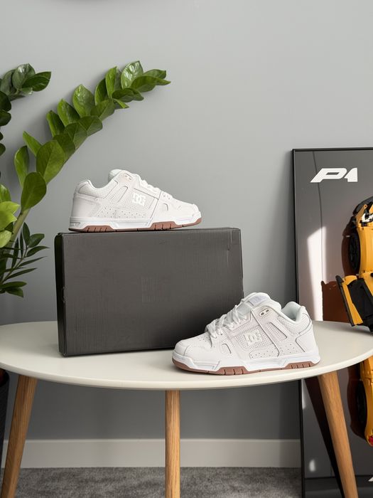 Кросівки DC Stag White premium | Кроссовки чоловічі жіночі