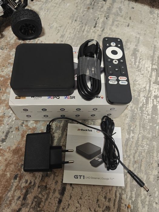 rocktek gt1 android TV та приставка