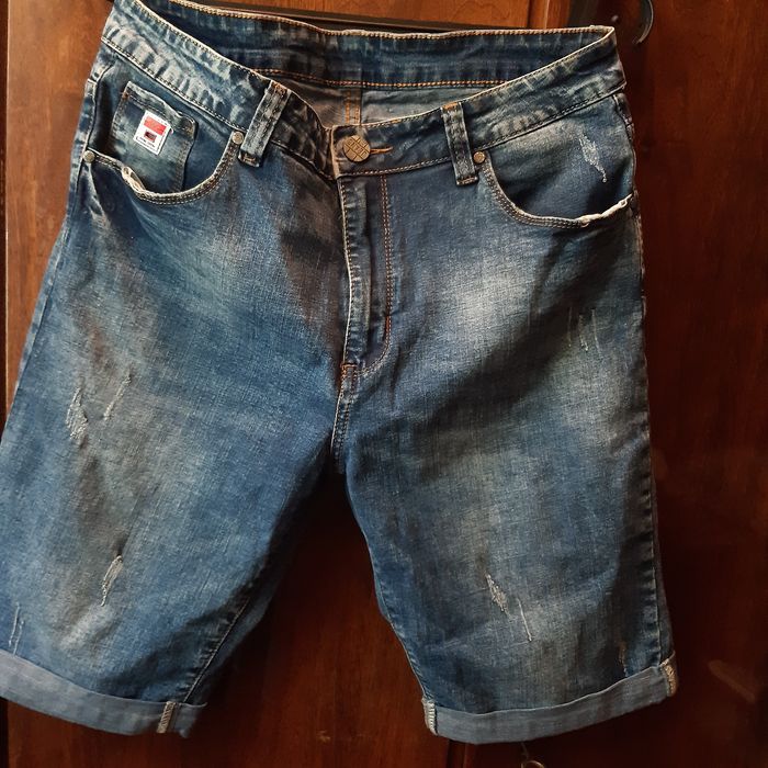 Шорты джинсовые size 34