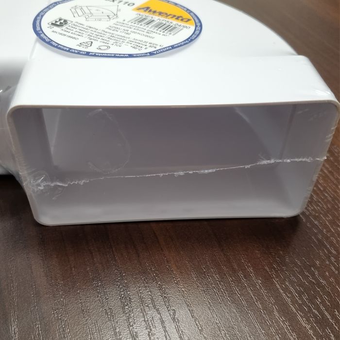 Awenta Kolano wentylacyjne poziome 55x110 90' Nowe