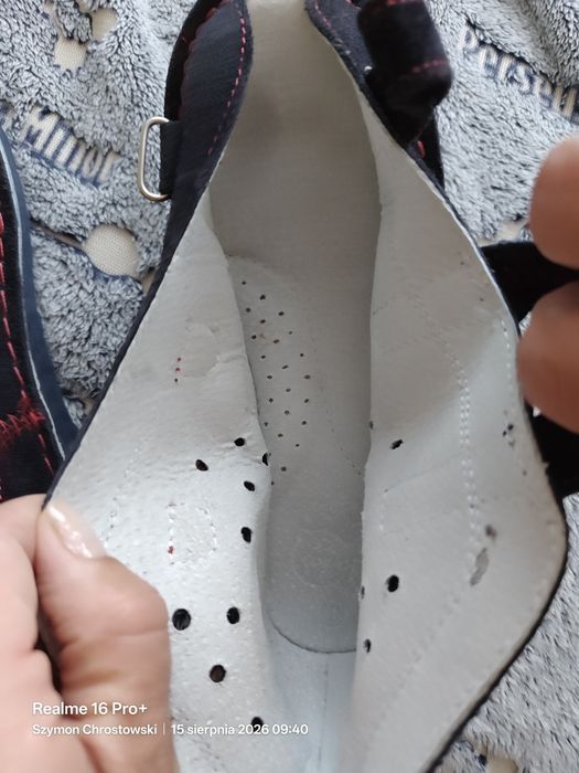 Buty Danielki ze skóry 32