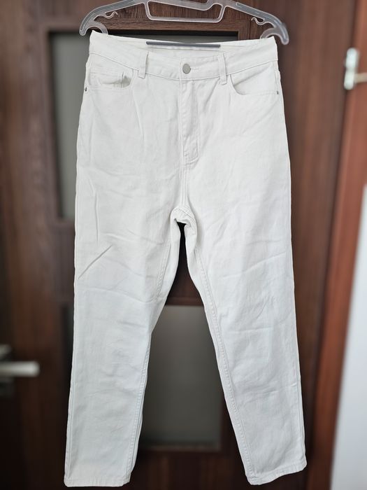 Eleganckie, białe spodnie Shein – komfort i styl na co dzień!