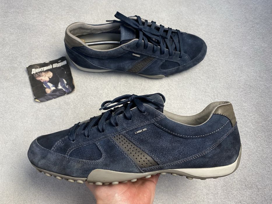 Кросівки Geox 46pозмір ІДЕАЛ Шкіряні Timberland туфлі ботинки ecco gore-Tex