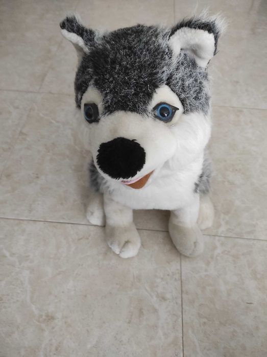 Cão de peluche da "Serra da Estrela"