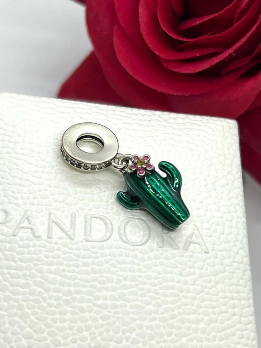 Charm's srebrny zawieszka kaktus srebro S925