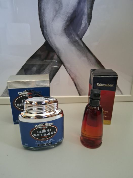 Perfumes Homem - Dior Fahrenheit e Legendary Harley-Davidson - NOVO