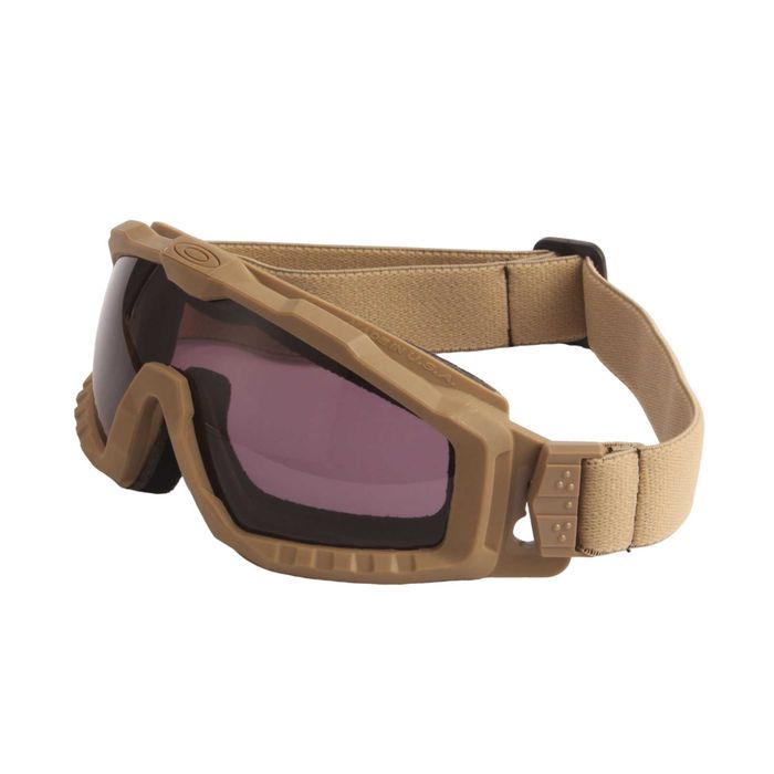 Защитные очки и маска 2 в 1 тактические Oakley Si Ballistic койот