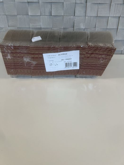 Pudełka na frytki kartonowe zestaw 200 sztuk