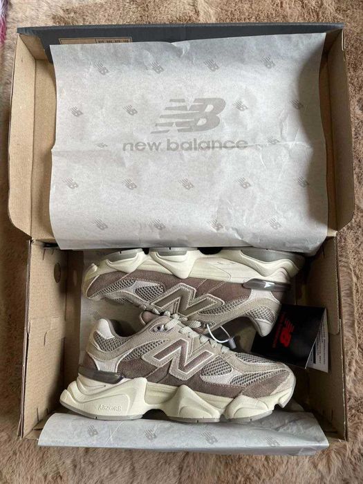 ‼️БЕЗ ПЕРЕДОПЛАТИ‼️ New Balance 9060 Beige кросівки Нью Беланс 9060 бежеві 36-45