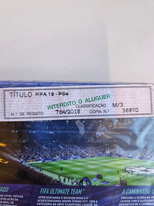 FIFA19 jogo para PS4