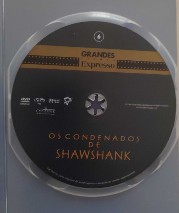 DVD - Os condenados de Shawshank