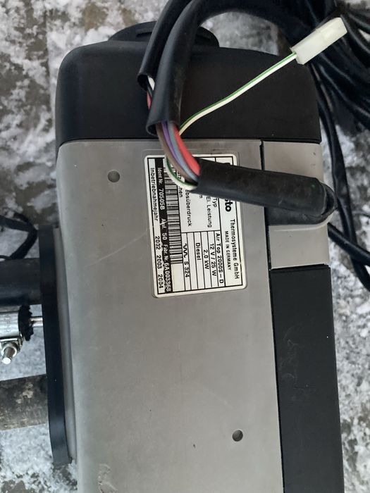 Webasto tylko 36 dni pracy! At2000s 12V diesel vebasto ogrzewanie