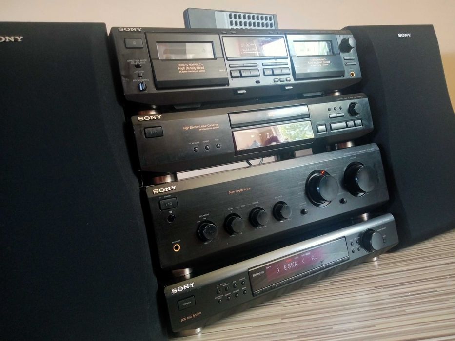 Duża wieża Hi-Fi Sony kpl.+ BT tj.JBL,Denon, Marantz,Technics