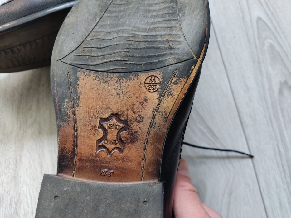 Buty skórzane wizytowe