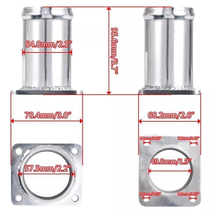 Supressor EGR BMW Motores M47 M57 - 1 Flange E36 E46